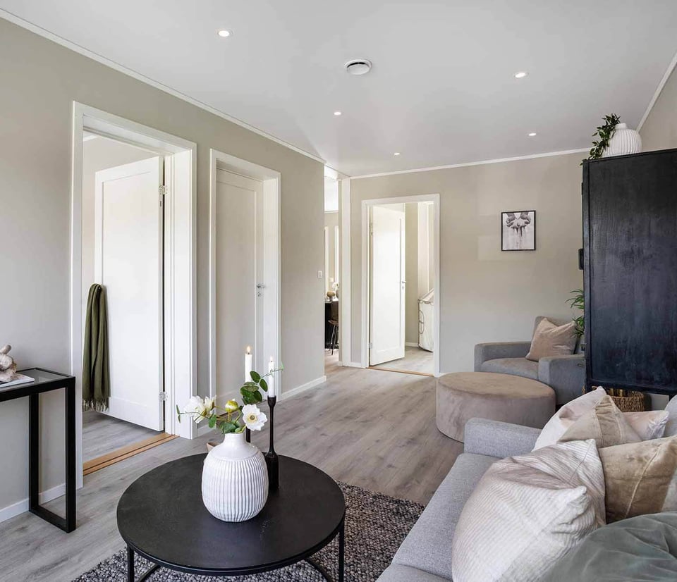 interieur modulaire gezinswoning van Adapteo